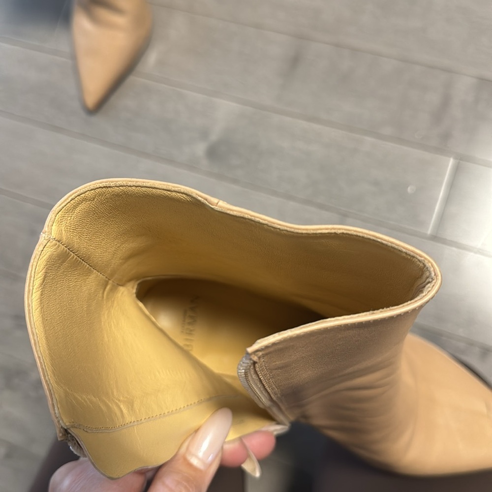 Alexandre Birman Myra Point Toe High Heel Boots - Picture 3 of 7